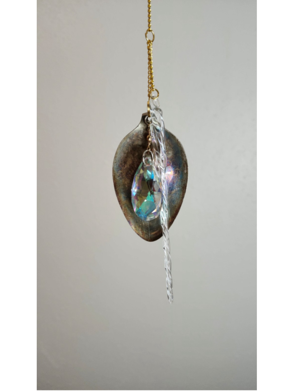 Wind chime Handmade home outdoor decor single strand